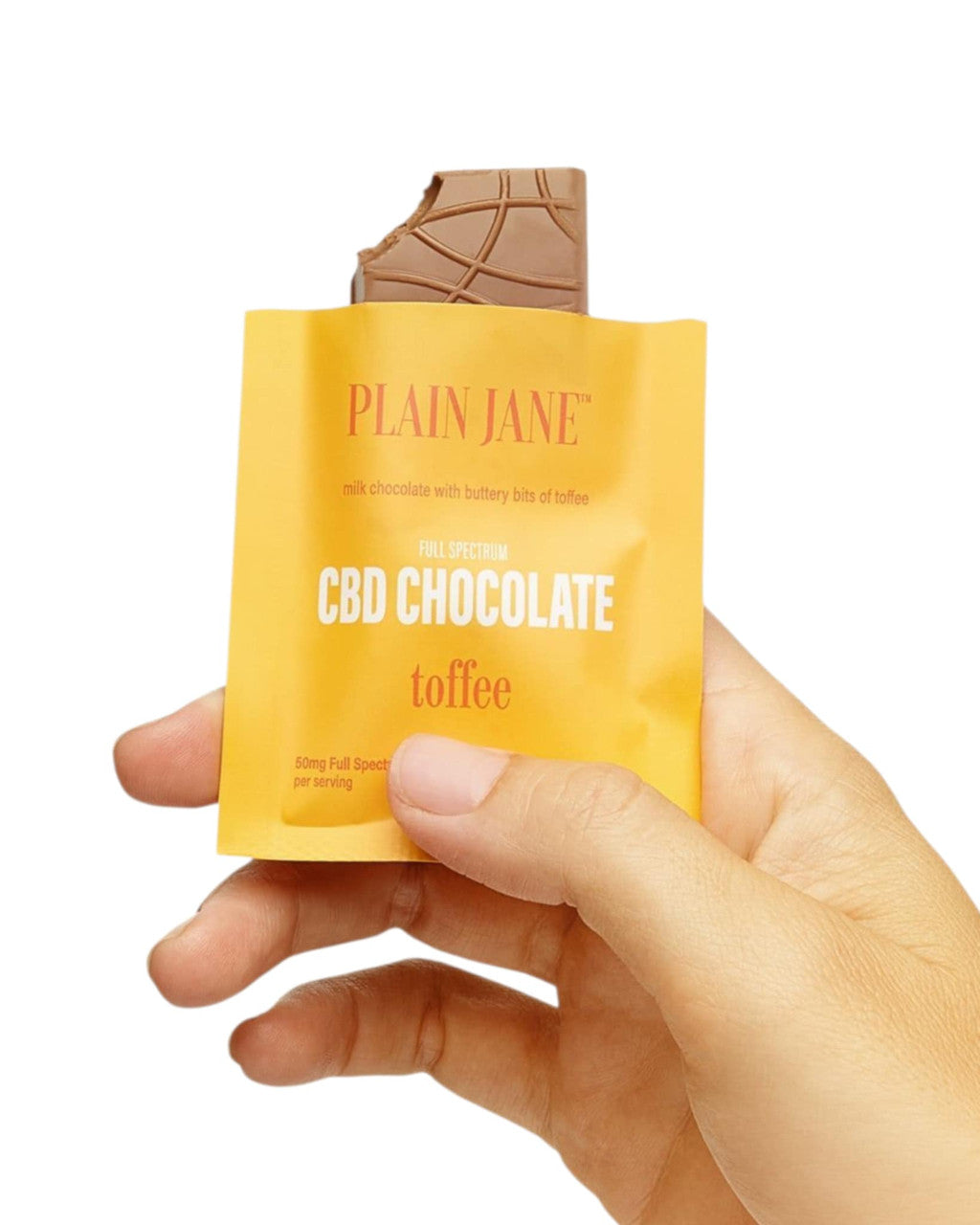 Full Spectrum CBD Chocolate Mini - 50 MG CBD - 2 MG THC – PlainJane