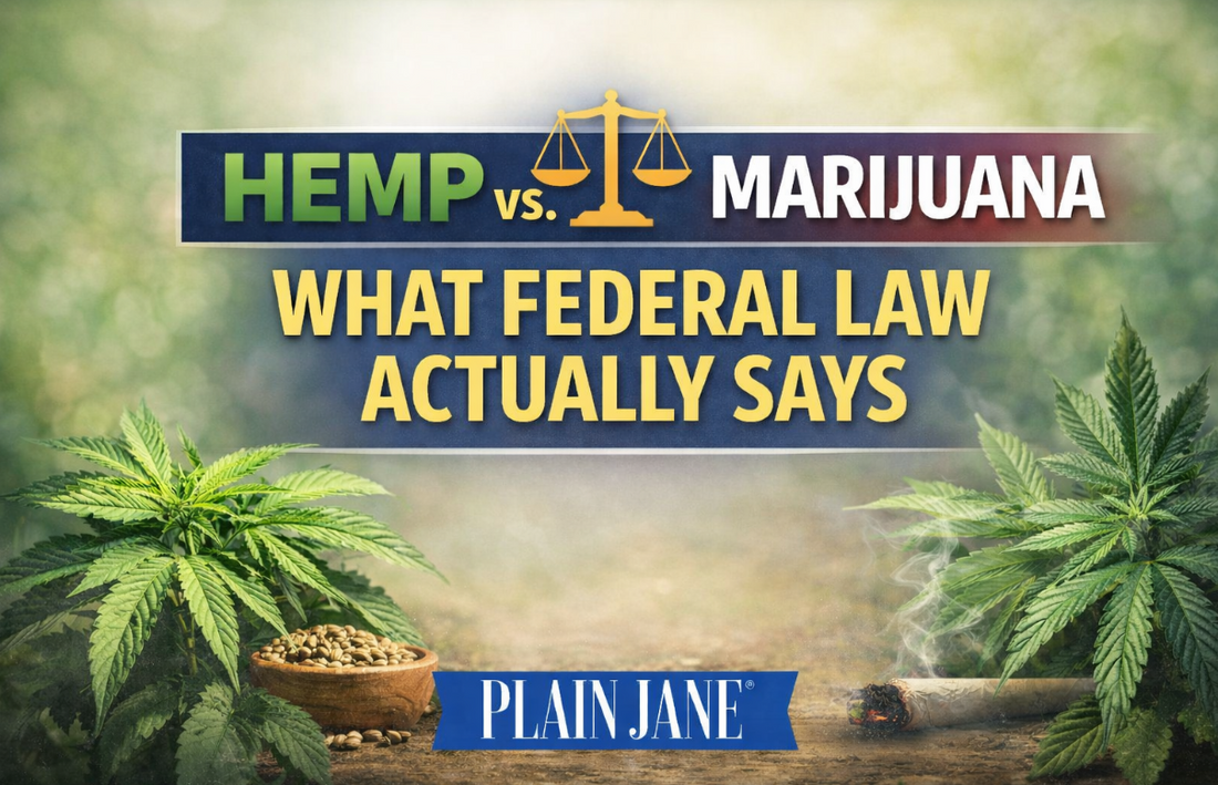Hemp VS. Marijuana Plain Jane
