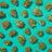 Plain Jane bulk hemp flower photographed on a teal background