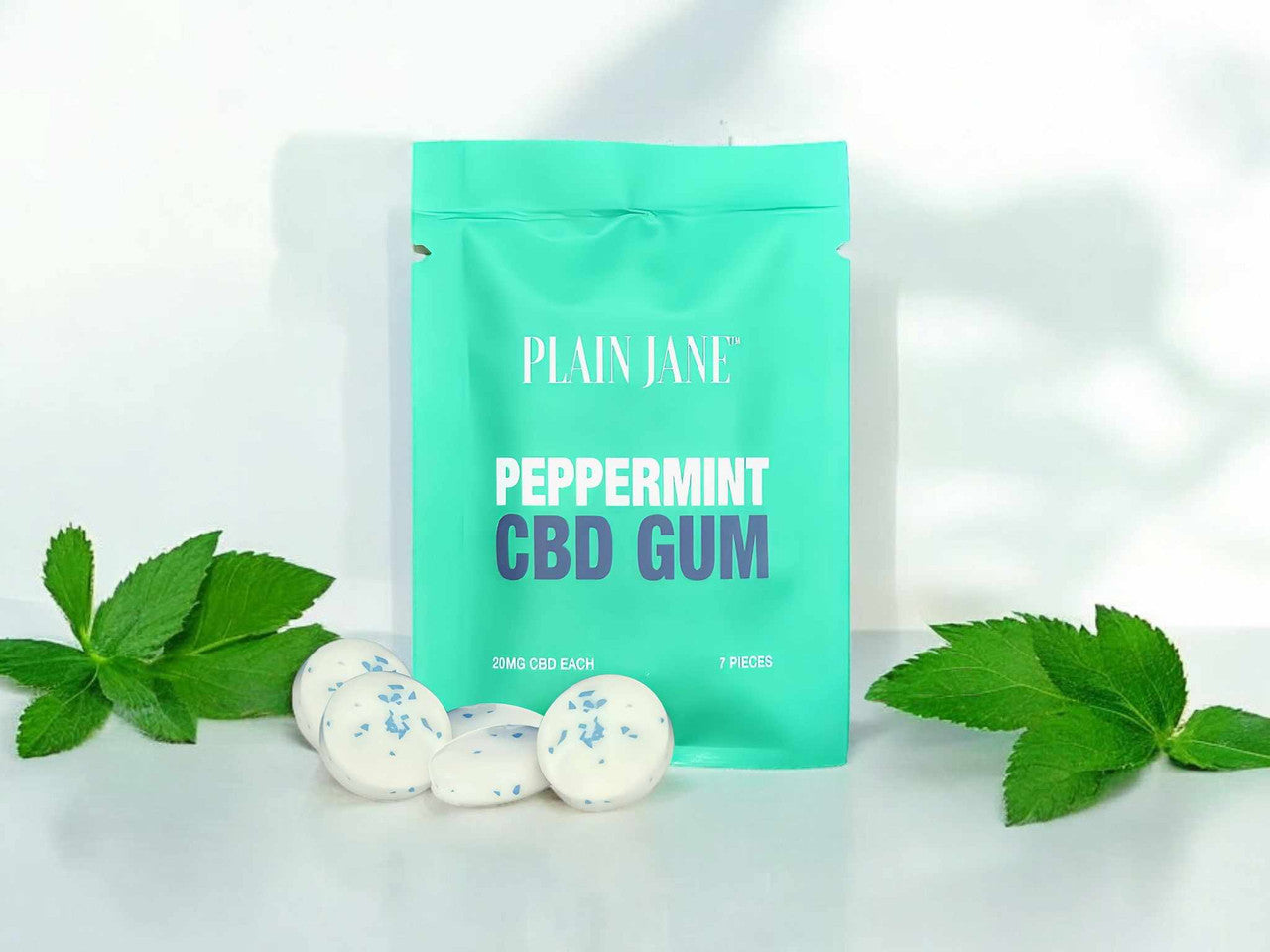 CBD Peppermint Gum