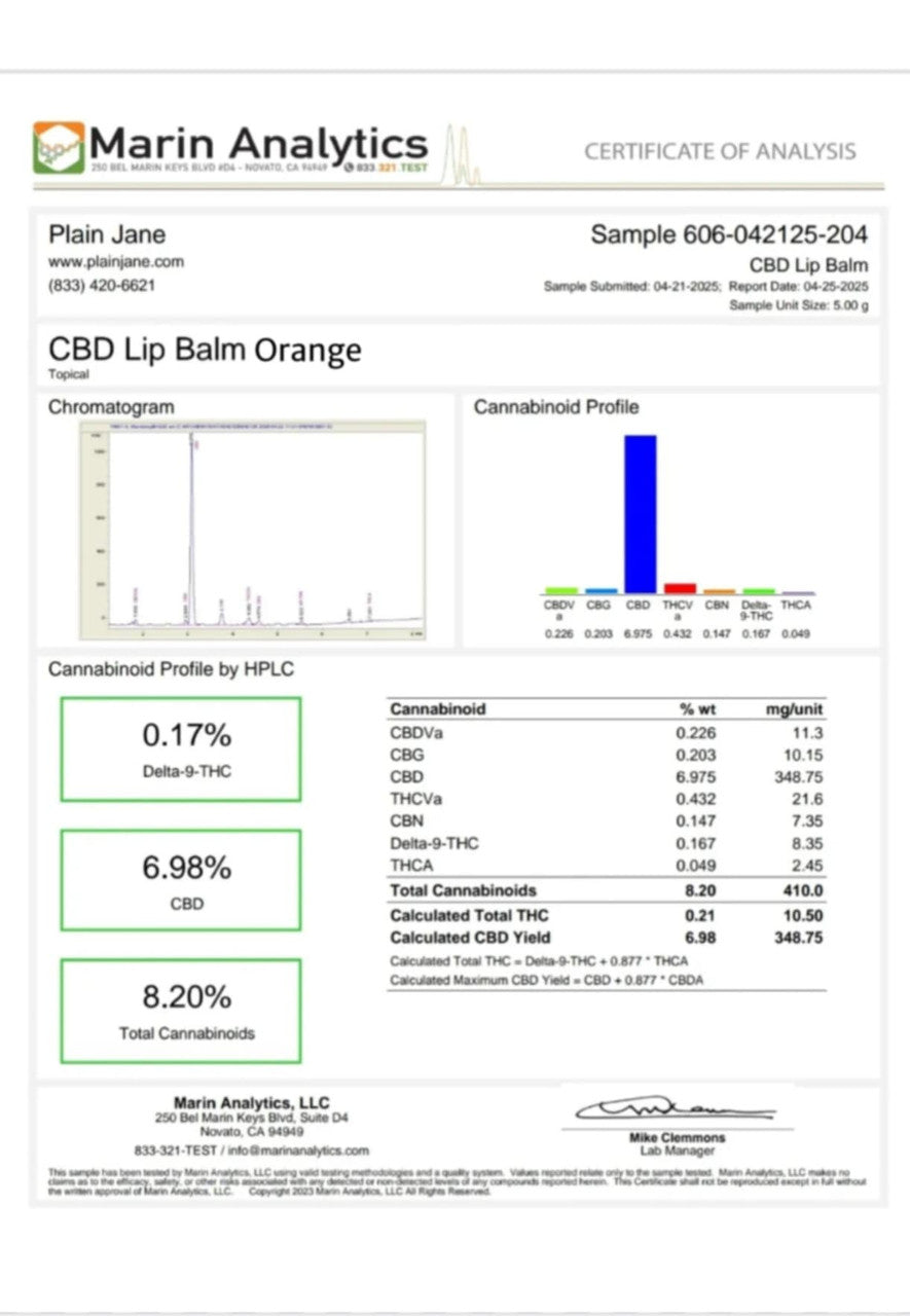 CBD Lip Balm