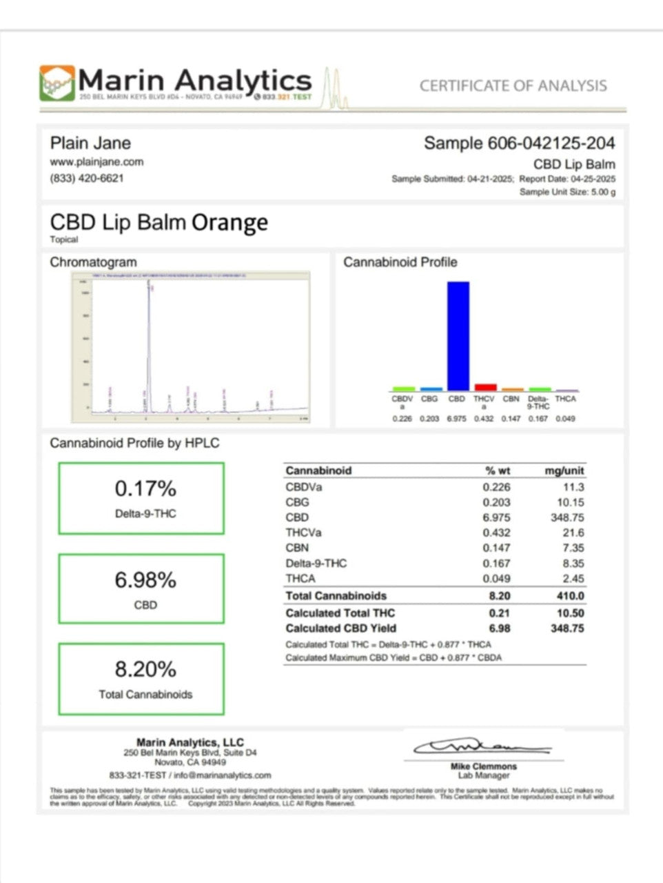 CBD Lip Balm