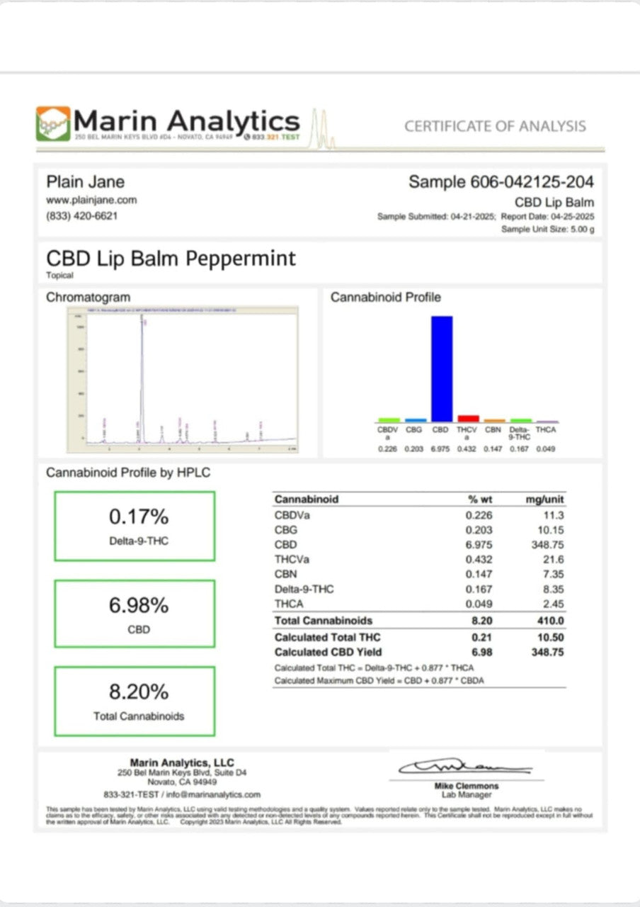 CBD Lip Balm