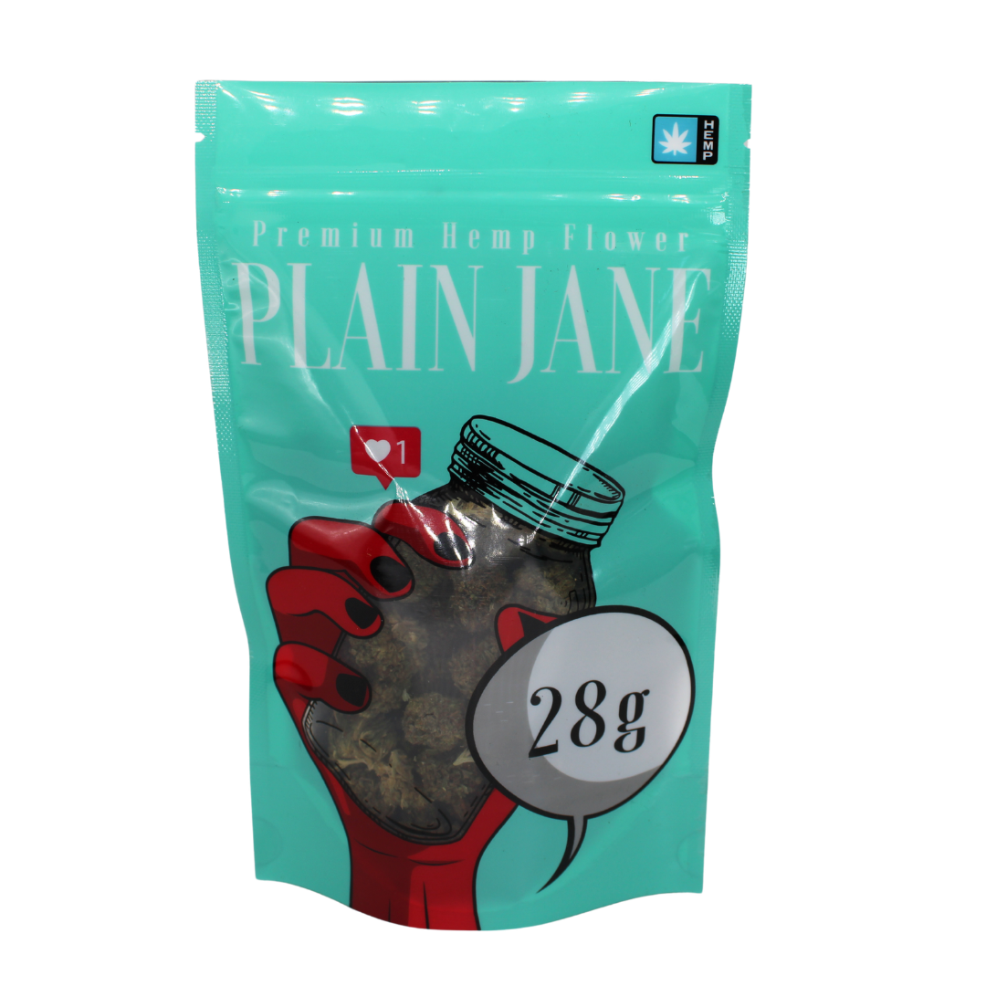 Plain Jane 28 g CBD flower package