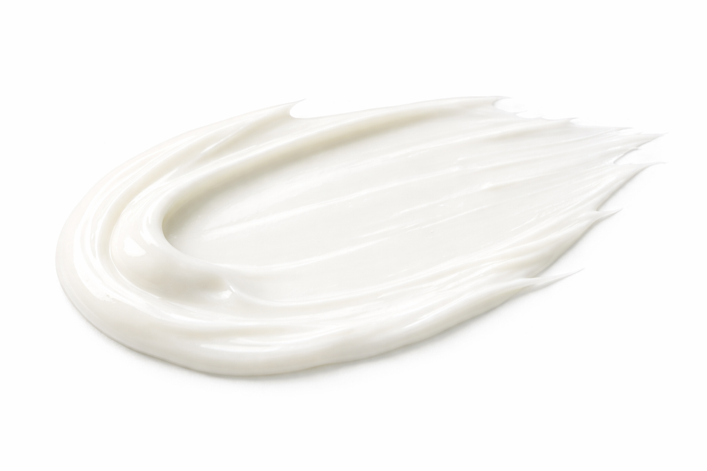 Hemp Seed Oil Day Moisturizer close up smear