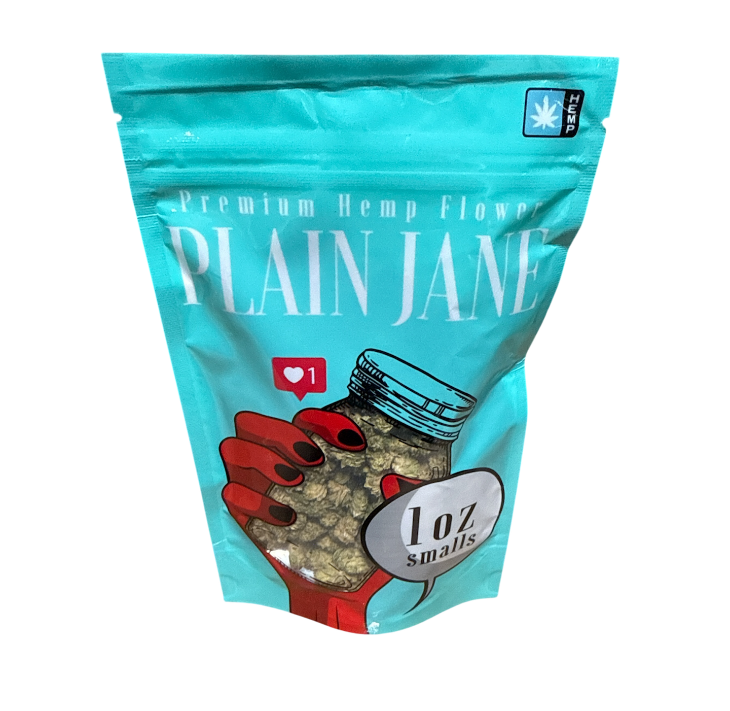 Plain Jane 1 oz CBD small buds package