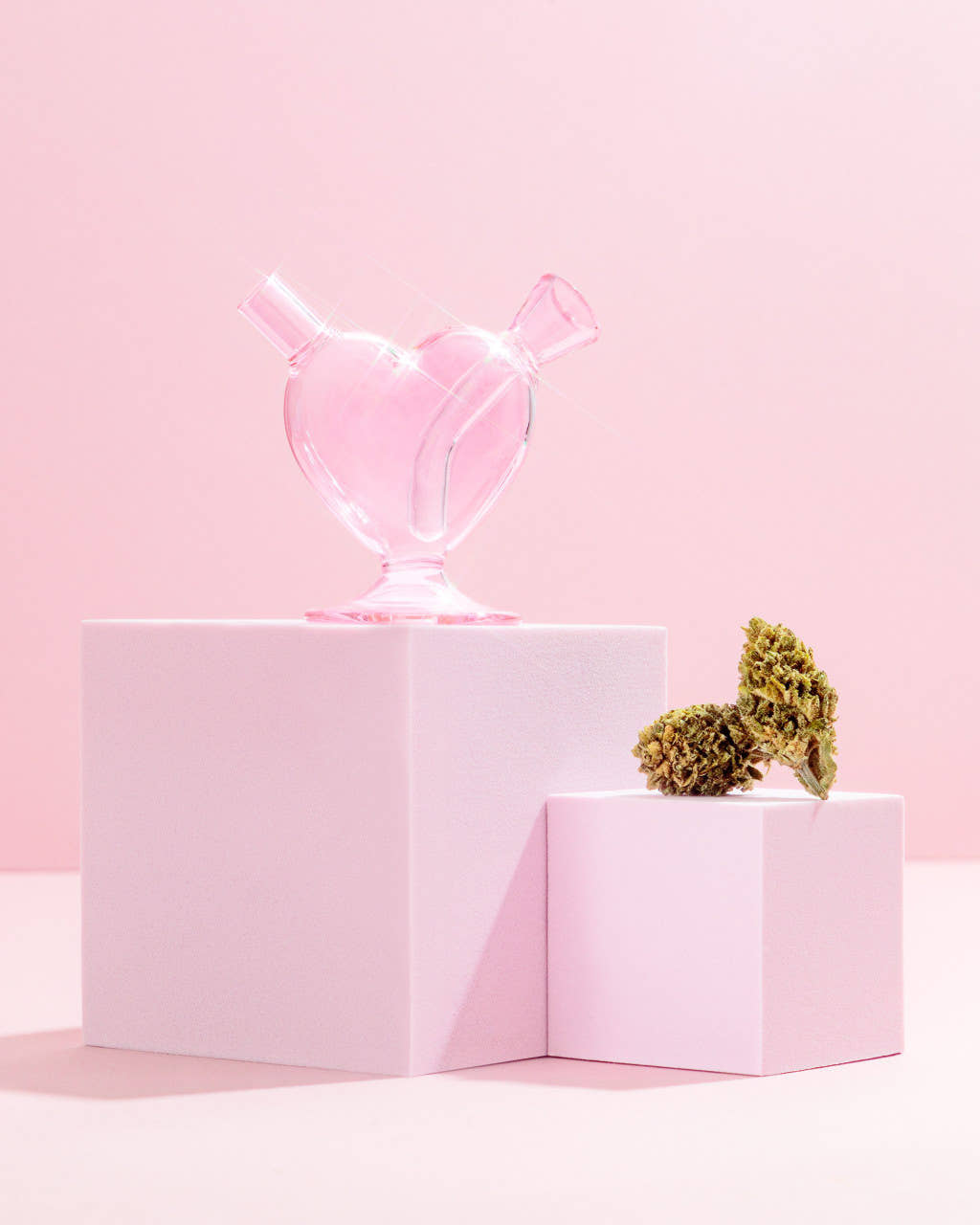 Mini Heart Joint Bubbler