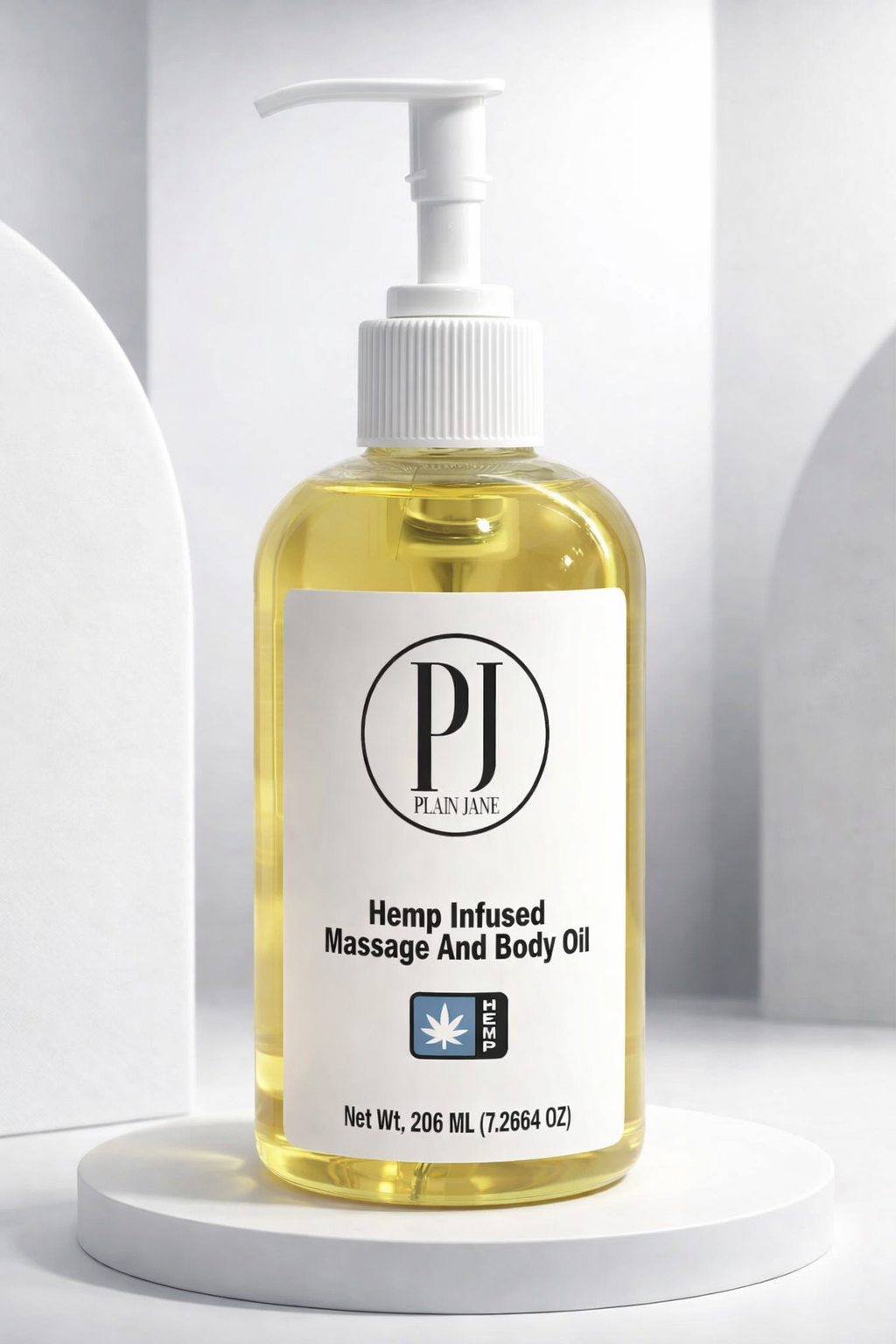 Plain Jane Hemp Massage and Body oil