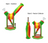 Waxmaid Gemini 2-IN-1 Water Pipe & Nectar Collector