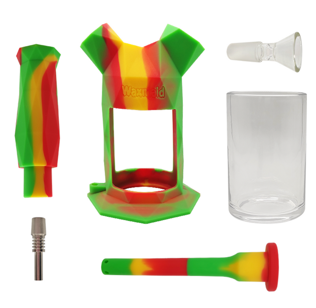 Waxmaid Gemini 2-IN-1 Water Pipe & Nectar Collector