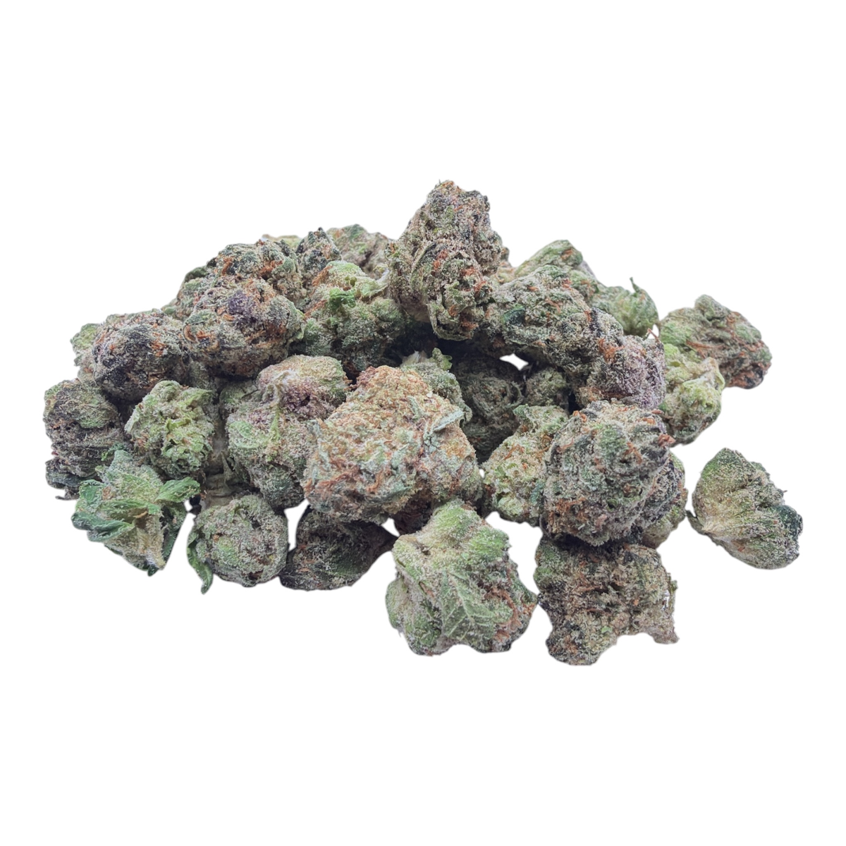 Bolo Runtz Smalls THCA flower isolated nug