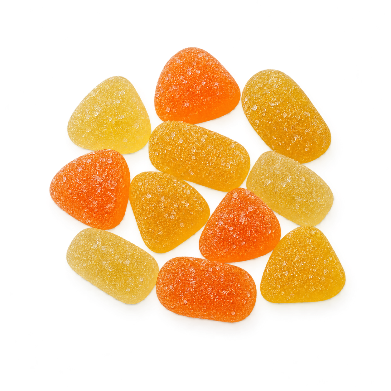 Lychee Mango 25mg Delta 9 gummy illustration