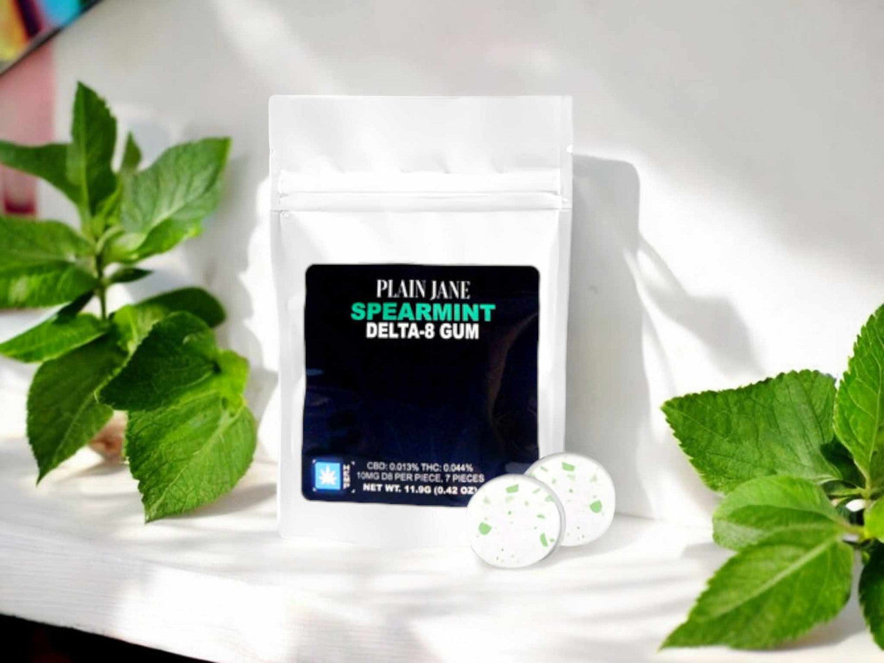 Delta 8 Spearmint Gum