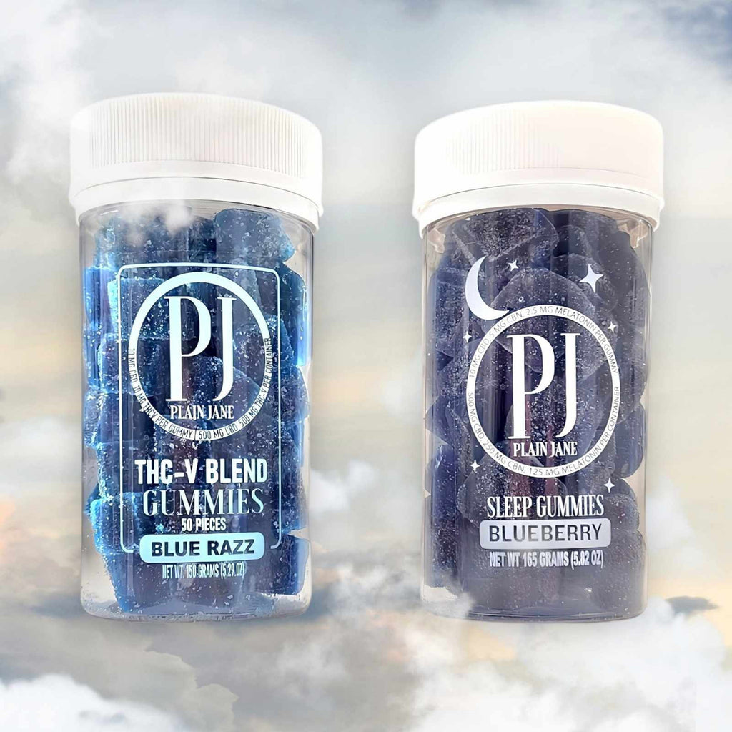 THCV Energy & CBN Gummy Jar Combo