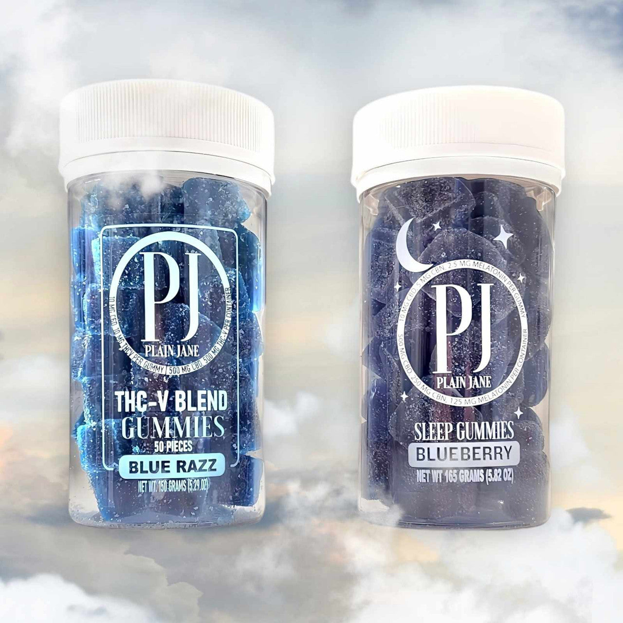 THCV Energy & CBN Gummy Jar Combo