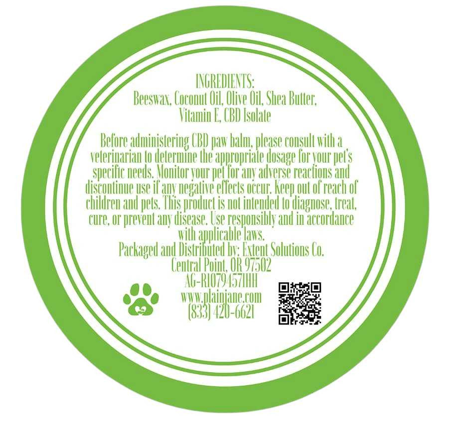 CBD Paw Balm