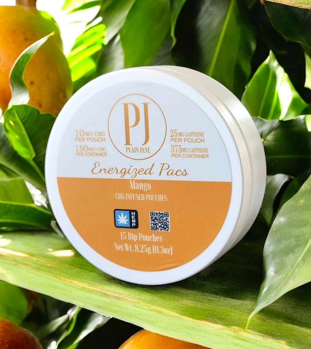 Energized CBG Infused Dip Pacs with Caffeine