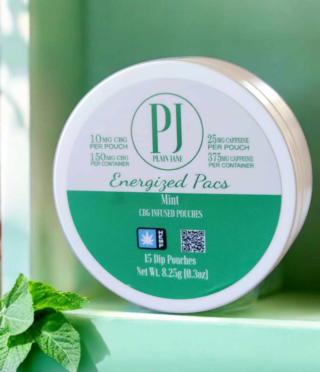 Energized CBG Infused Dip Pacs with Caffeine
