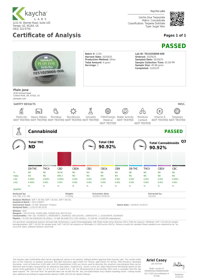 CBD Terpsolate (Isolate) - Image 4