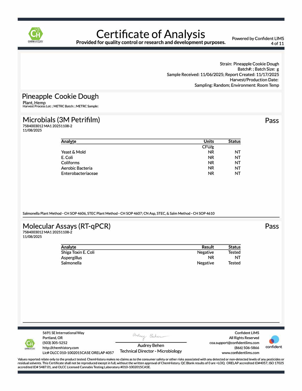 Pineapple Cookie Dough