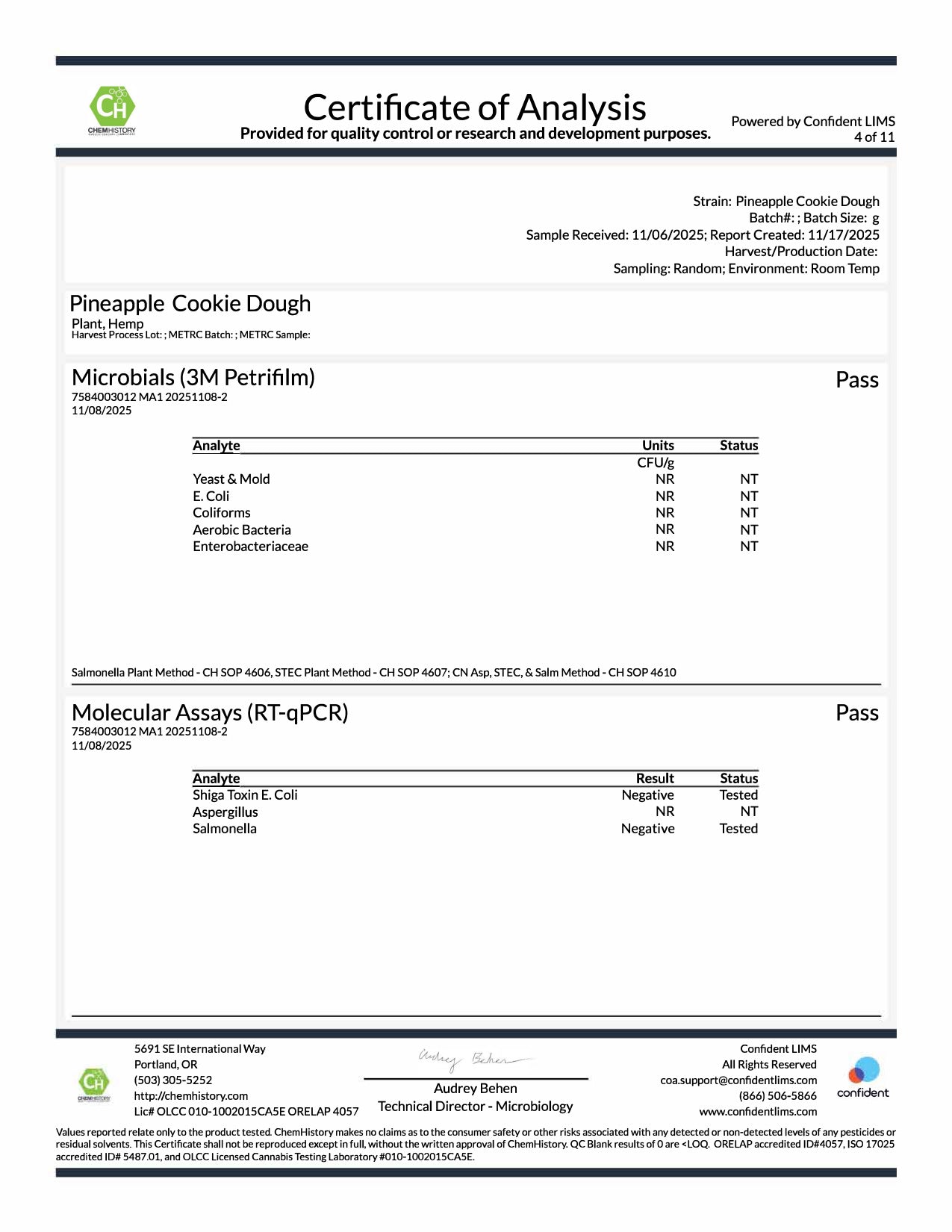 Pineapple Cookie Dough