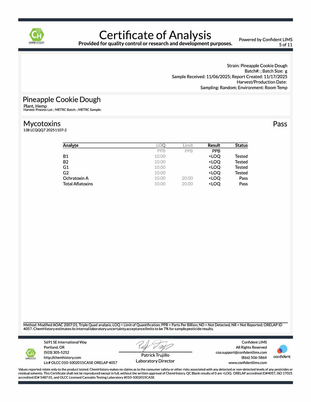 Pineapple Cookie Dough