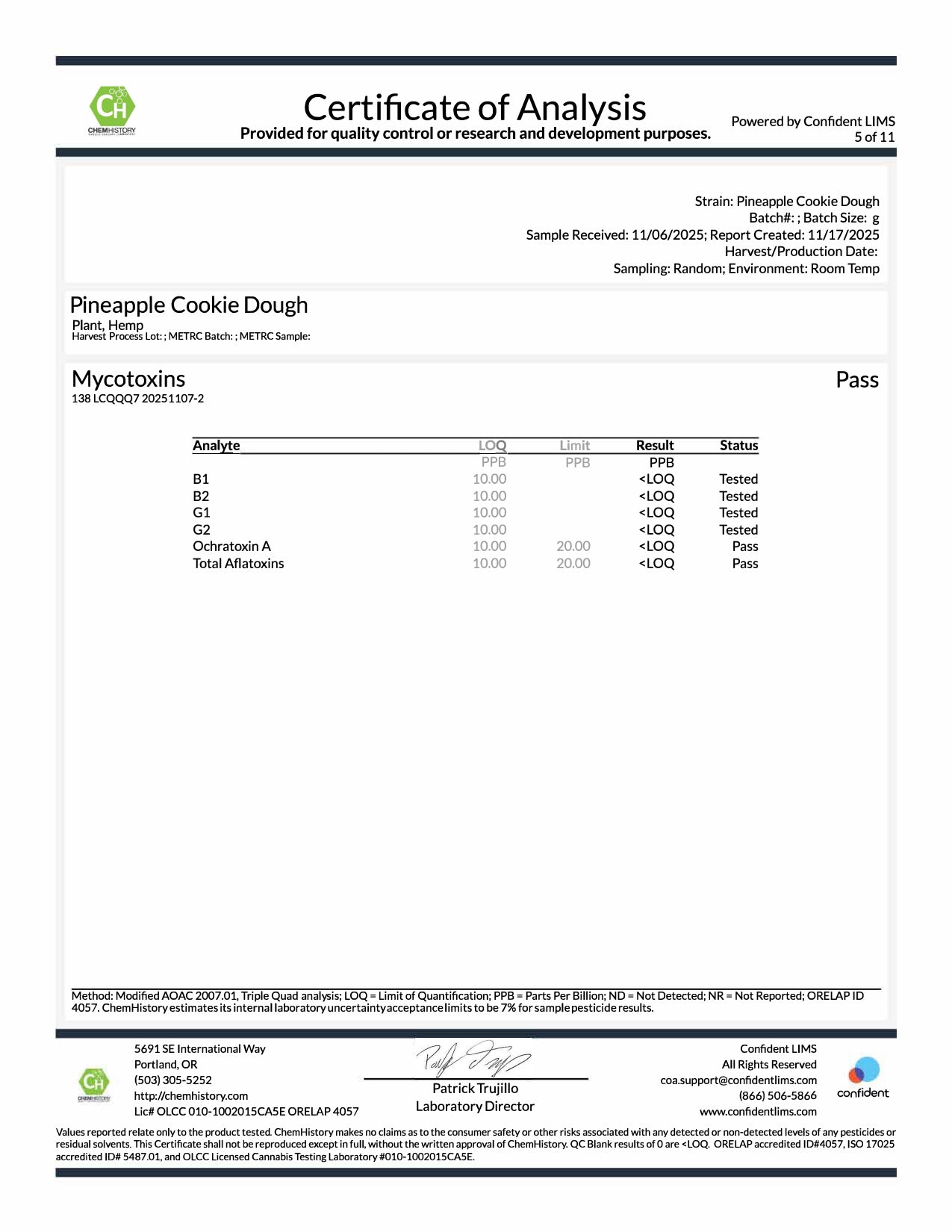 Pineapple Cookie Dough