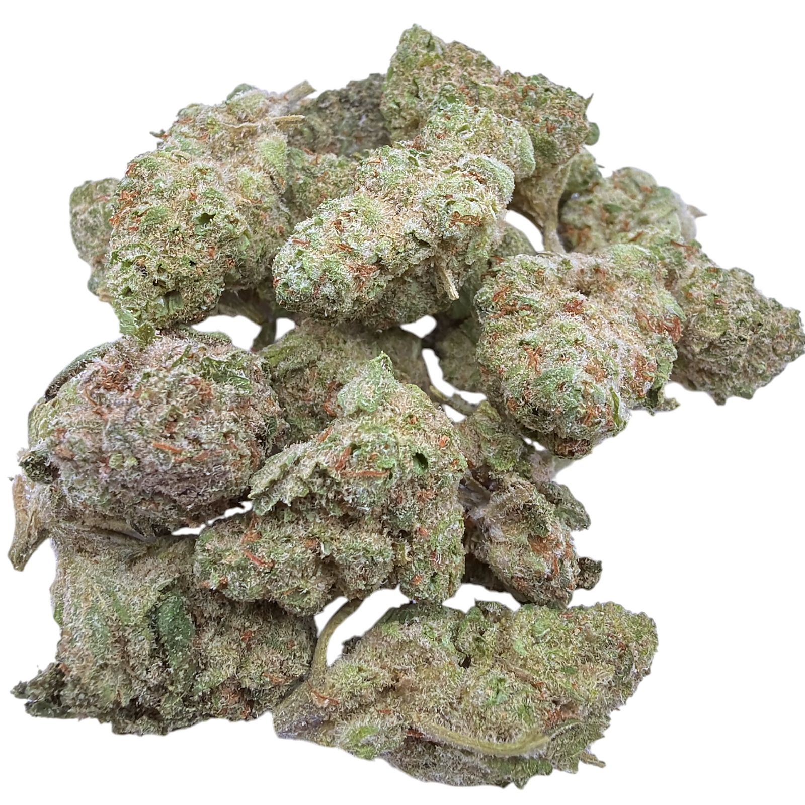 Papaya Punch Indoor Smalls THCA flower – isolated current-lot buds