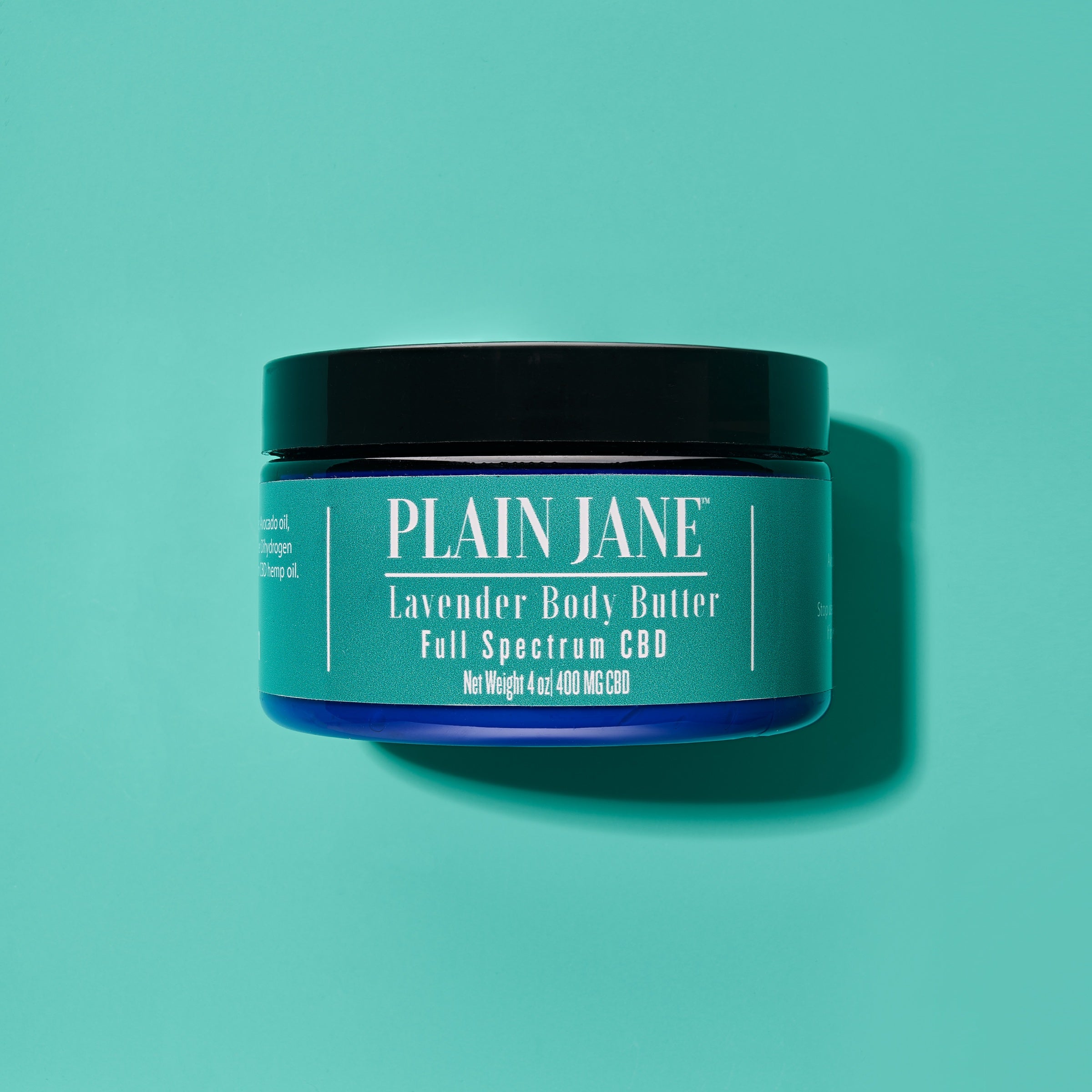 Plain Jane Lavender Body Butter in a staged photograph