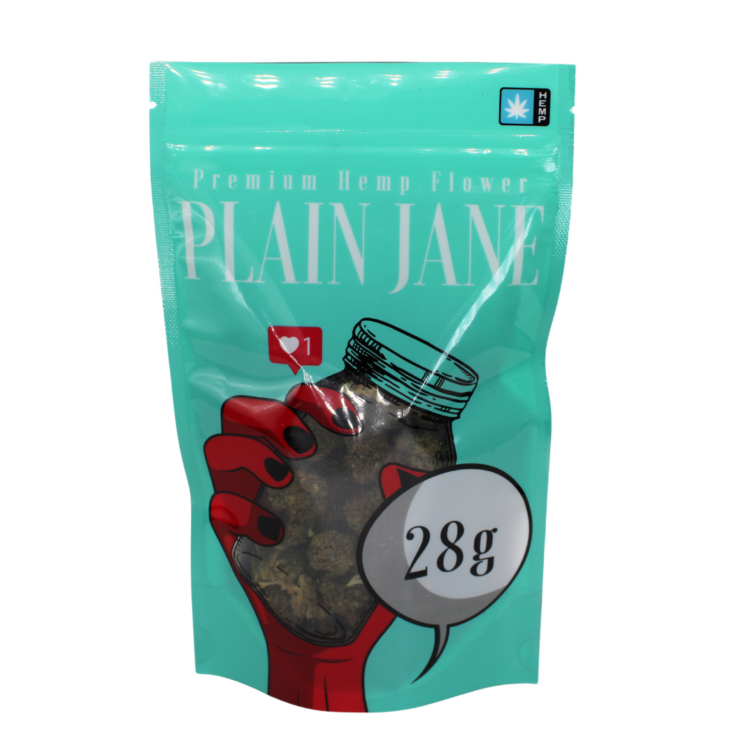 Plain Jane 28 g CBD flower package