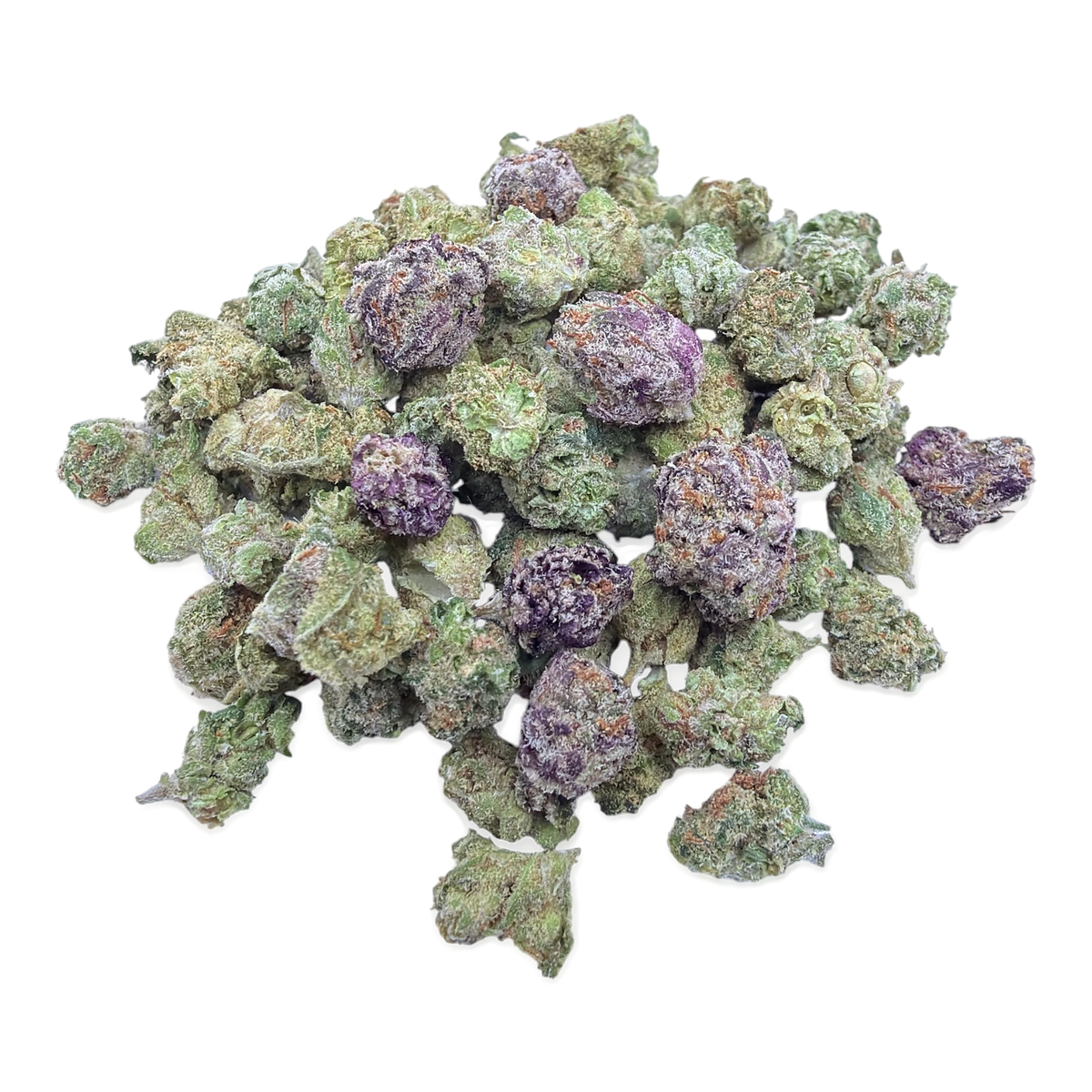 Purple Punch Micros THCA flower with Plain Jane packaging