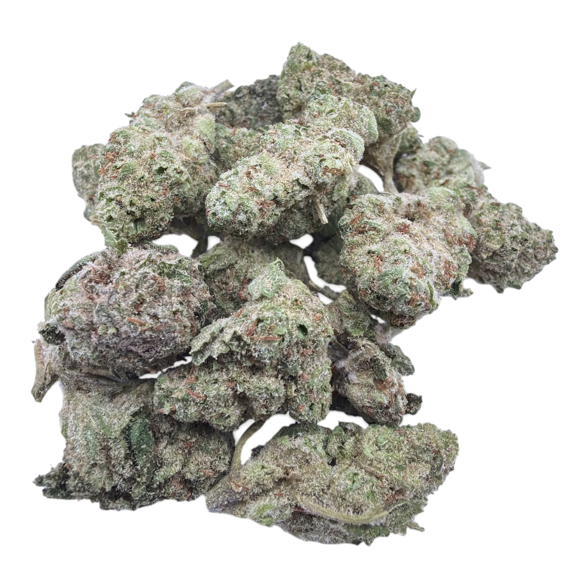 Papaya Punch Indoor Smalls THCA flower – isolated current-lot buds