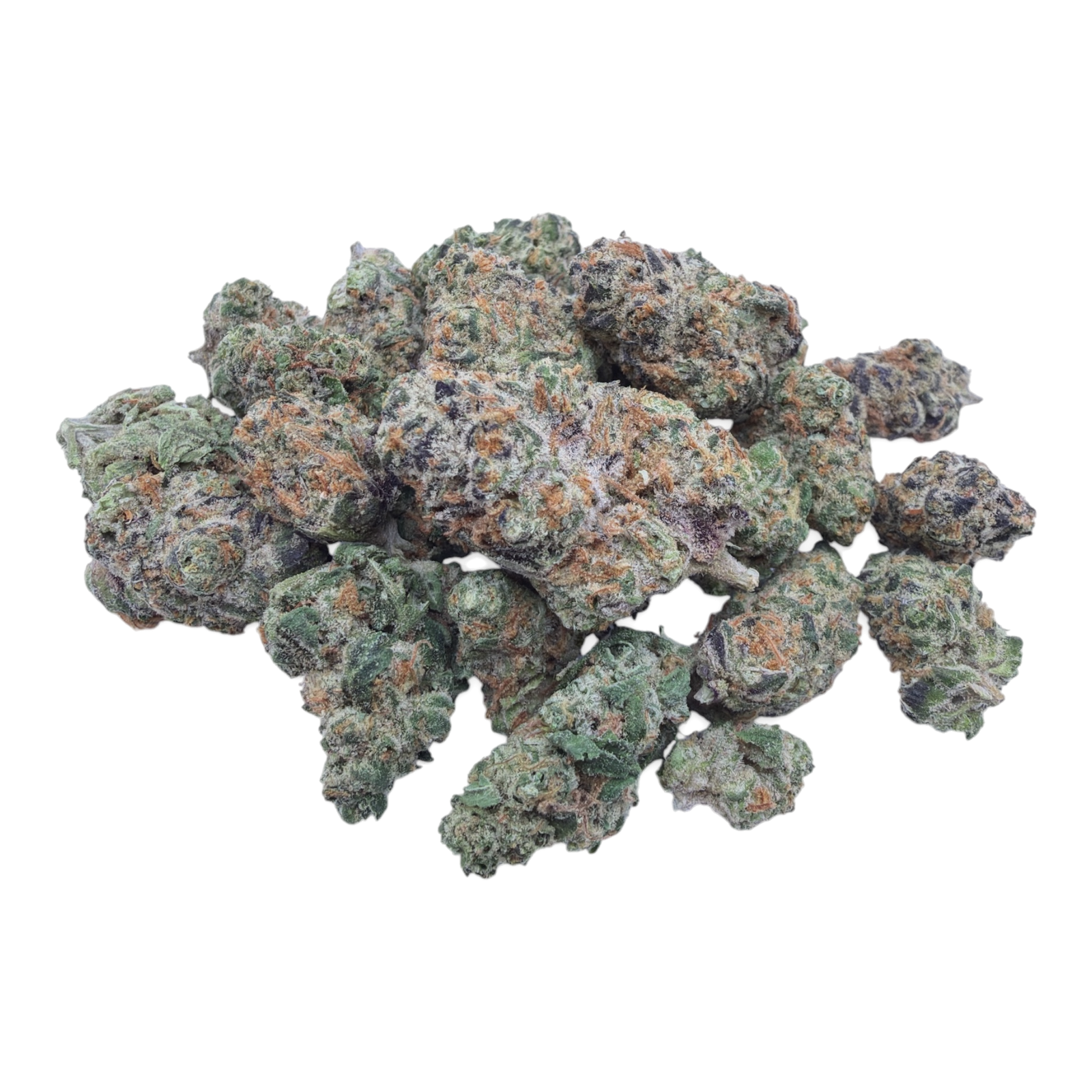 Black Mamba Indoor Smalls THCA flower isolated current-batch buds