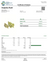 Certificate of analysis for Acapulco Kush bulk THCA flower