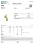Certificate of analysis for Aries bulk THCA flower