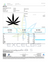 Certificate of analysis for Bath Saltz bulk THCA flower