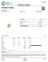 Certificate of analysis for Cheddar Cheese bulk THCA flower