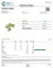 Certificate of analysis for Cosmic Candy bulk THCA flower