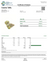 Certificate of analysis for Cosmic Taffy bulk THCA flower