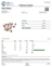 Certificate of analysis for Gary Cherry bulk THCA flower