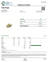 Certificate of analysis for Gas Dropz bulk THCA flower