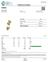 Certificate of analysis for Gelato bulk THCA flower