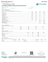 Glazed Apple certificate of analysis — original lab report page 1