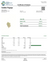 Certificate of analysis for Golden Papaya bulk THCA flower