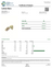 Certificate of analysis for Lemon Bars THCA flower, sample 46560617-20