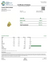 Certificate of analysis for Lemon Cherry Runtz bulk THCA flower
