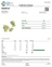 Certificate of analysis for Maddfruit bulk THCA flower