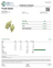 Certificate of analysis for Purple Splash bulk THCA flower