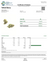 Certificate of analysis for Velvet Berry bulk THCA flower