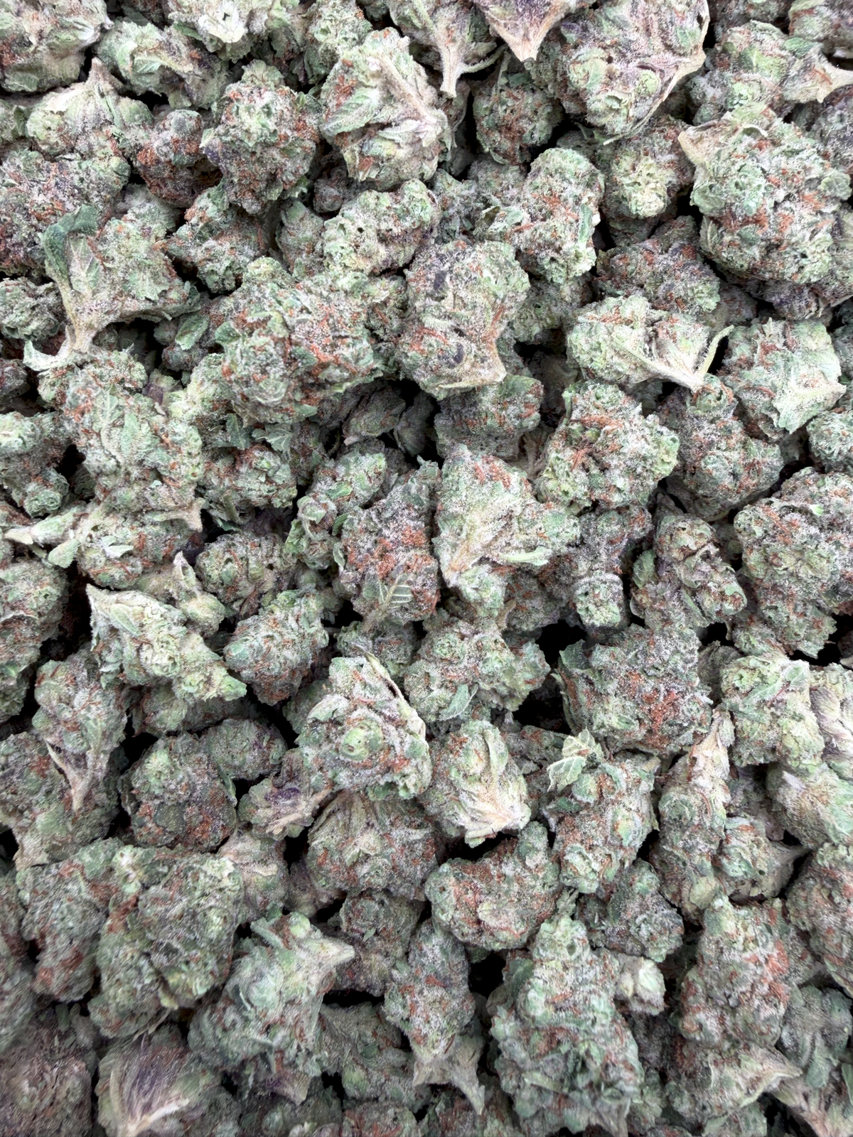 Powdered Donuts Indoor Smalls THCA flower – full-frame current-batch buds